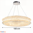 Люстра Crystal Halo Chrome Domosvet Design 260814-249065