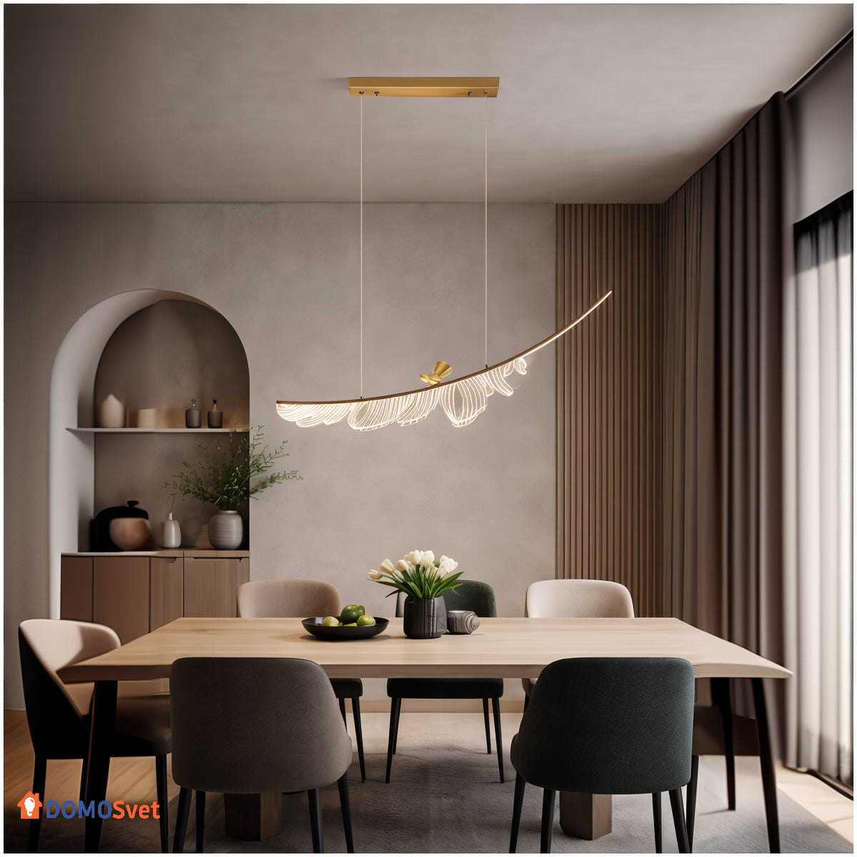 Люстра Maison Lumi Domosvet Design 260814-249067