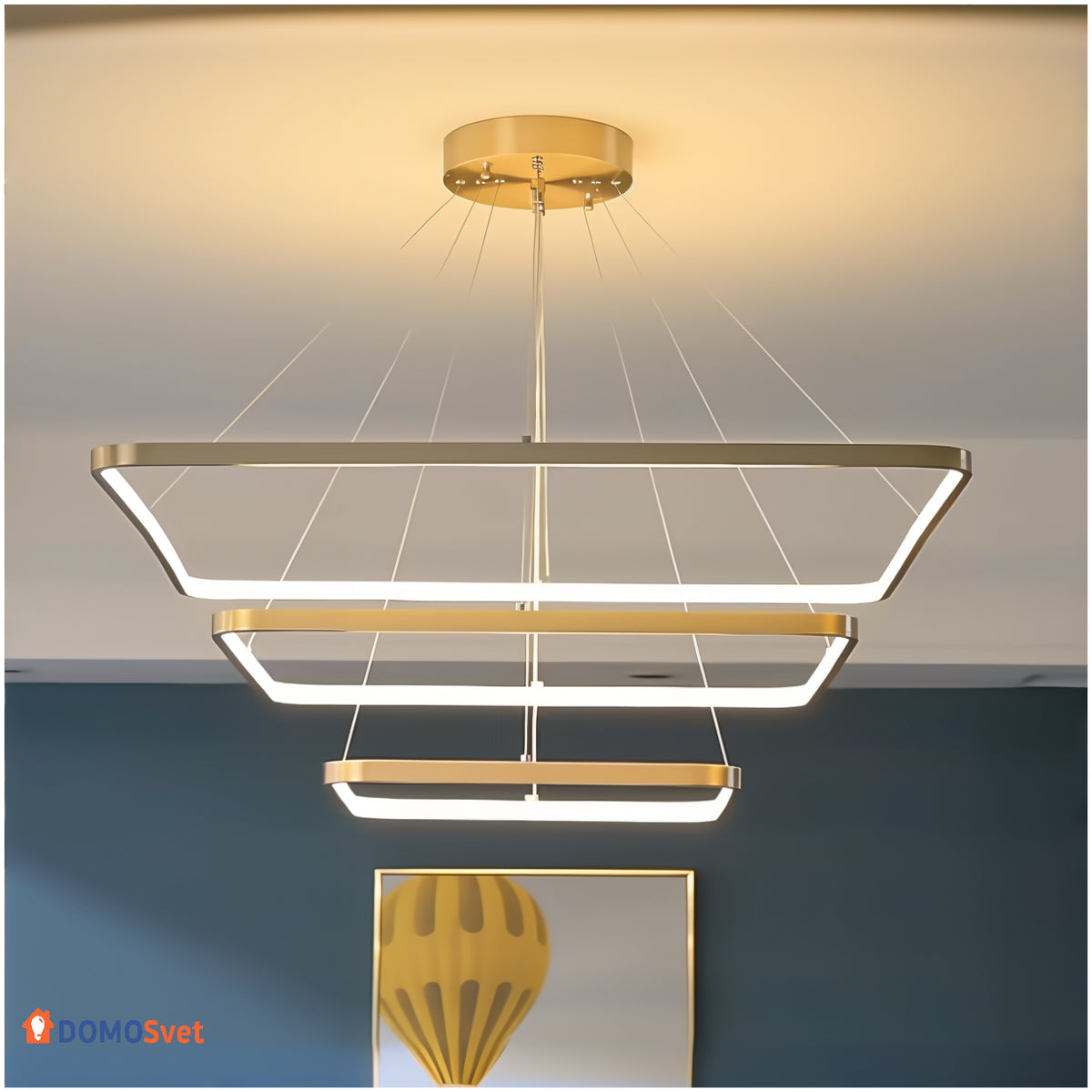 Люстра Contour Cube Lamp Domosvet Design 260814-249070