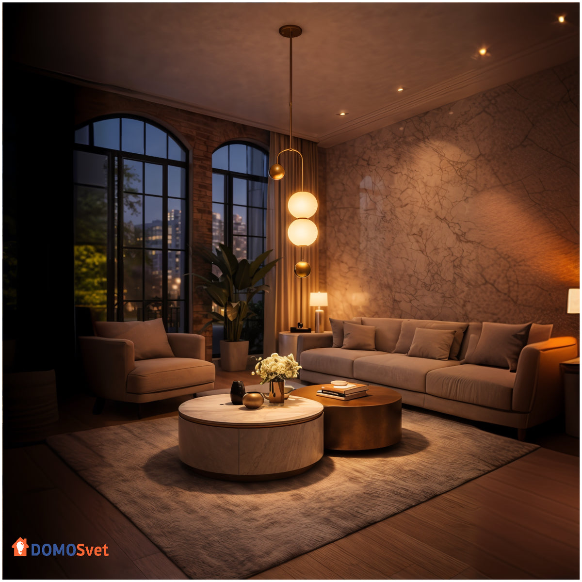 Люстра Frame 02 Domosvet Design 260814-249086