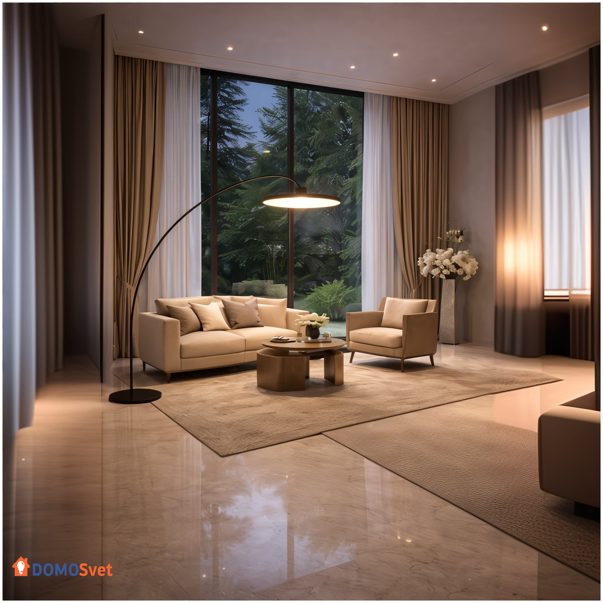 Підлоговий Торшер Veltor Domosvet Design 260814-249089