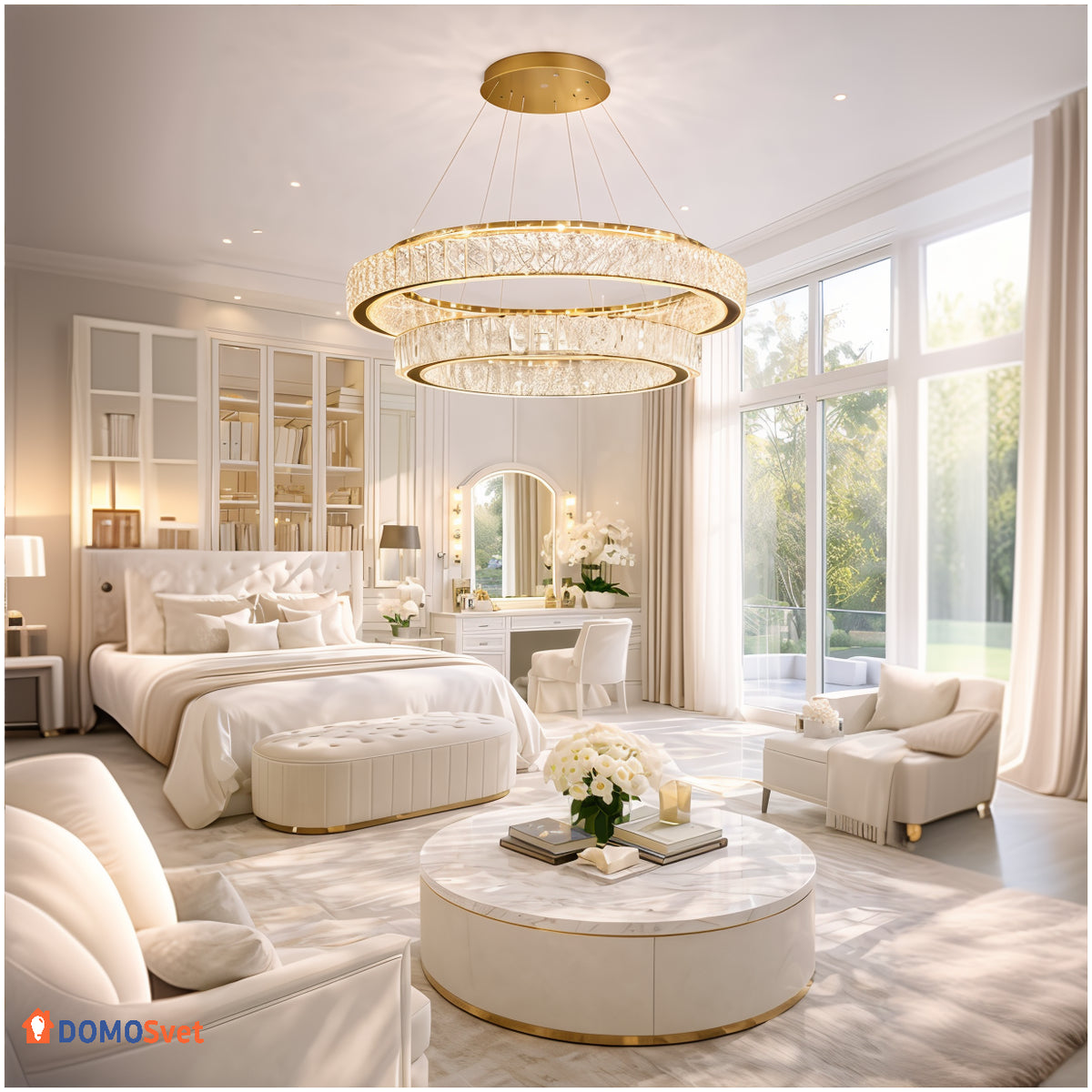 Люстра Imperial Crystal Duo Domosvet Design 260814-249098