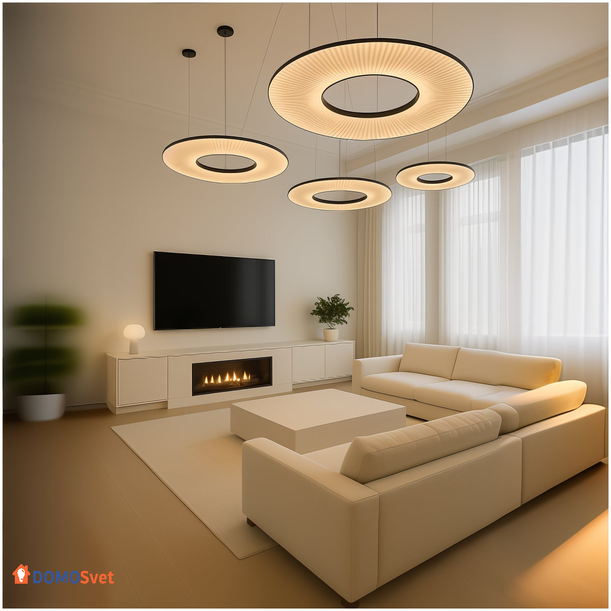 Люстра Aurora Circle G Domosvet Design 260814-249100