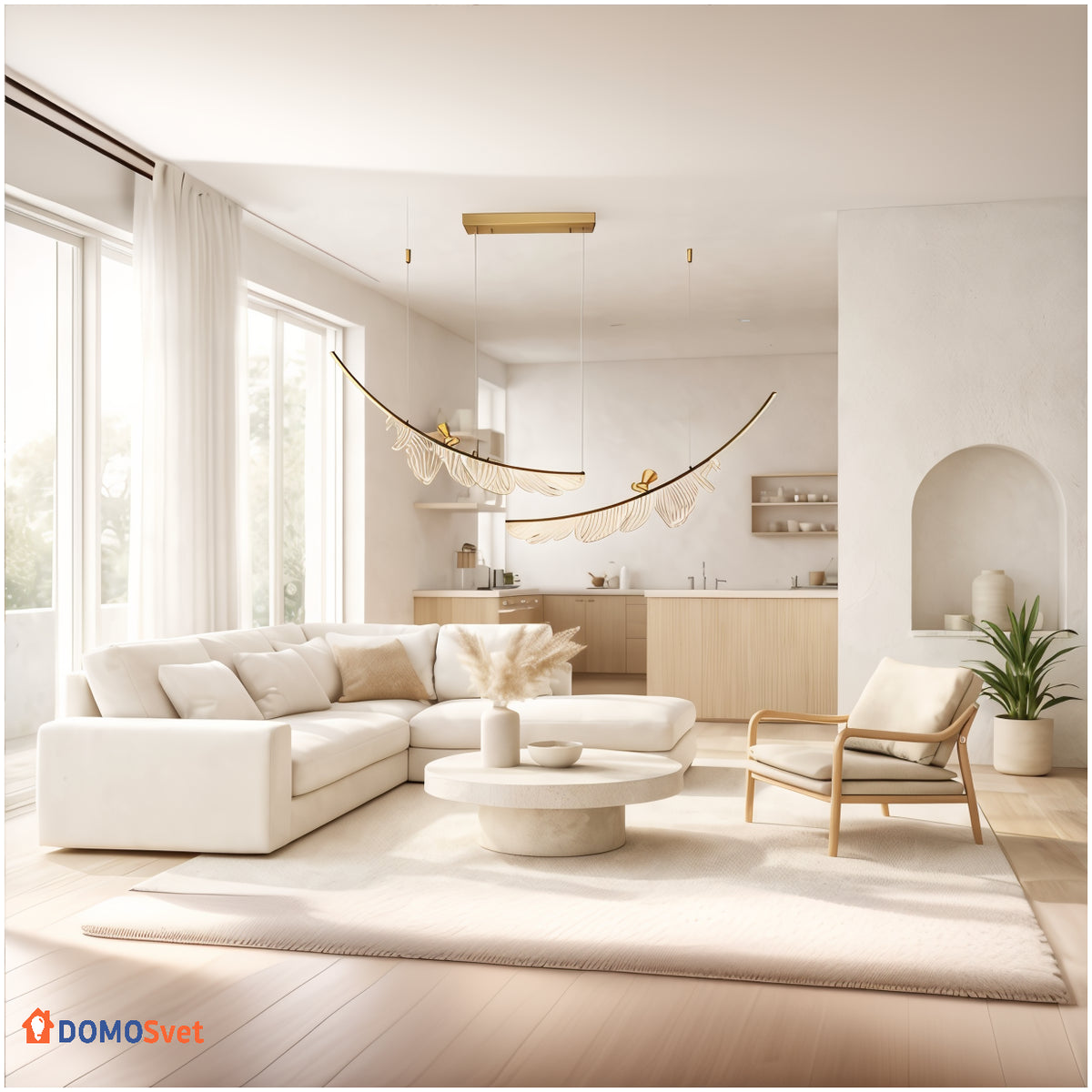 Люстра Maison Lumi Domosvet Design 260814-249105