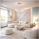 Люстра Crystal Halo Chrome Domosvet Design 260814-249117