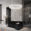Люстра Crystal Halo Chrome Domosvet Design 260814-249117