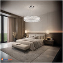 Люстра Crystal Halo Chrome Domosvet Design 260814-249117