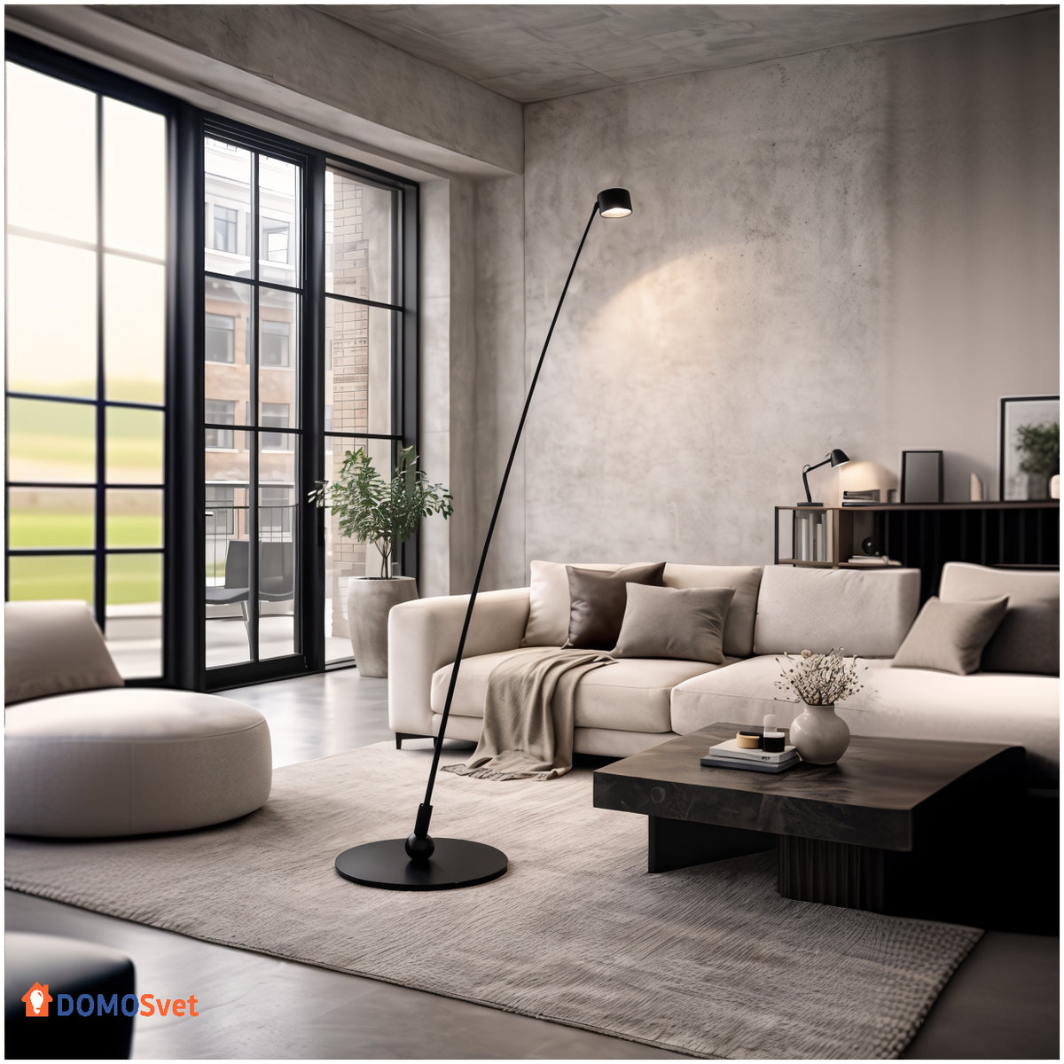 Торшер Для Підлоги Noir Line Domosvet Design 260814-249120
