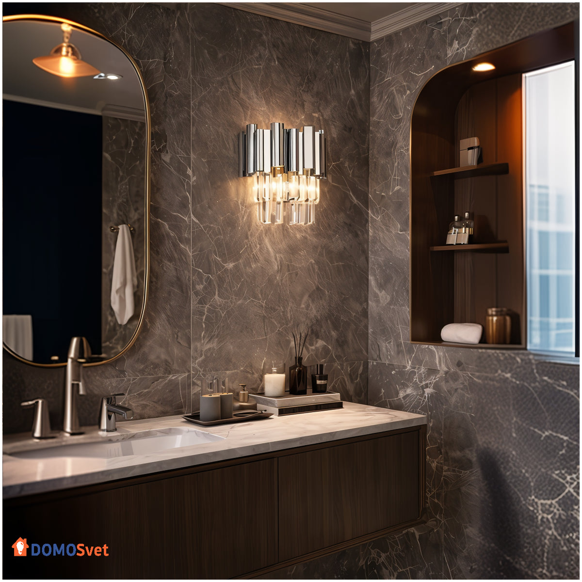 Настінний Світильник Empire Chrom Domosvet Design 260814-249128
