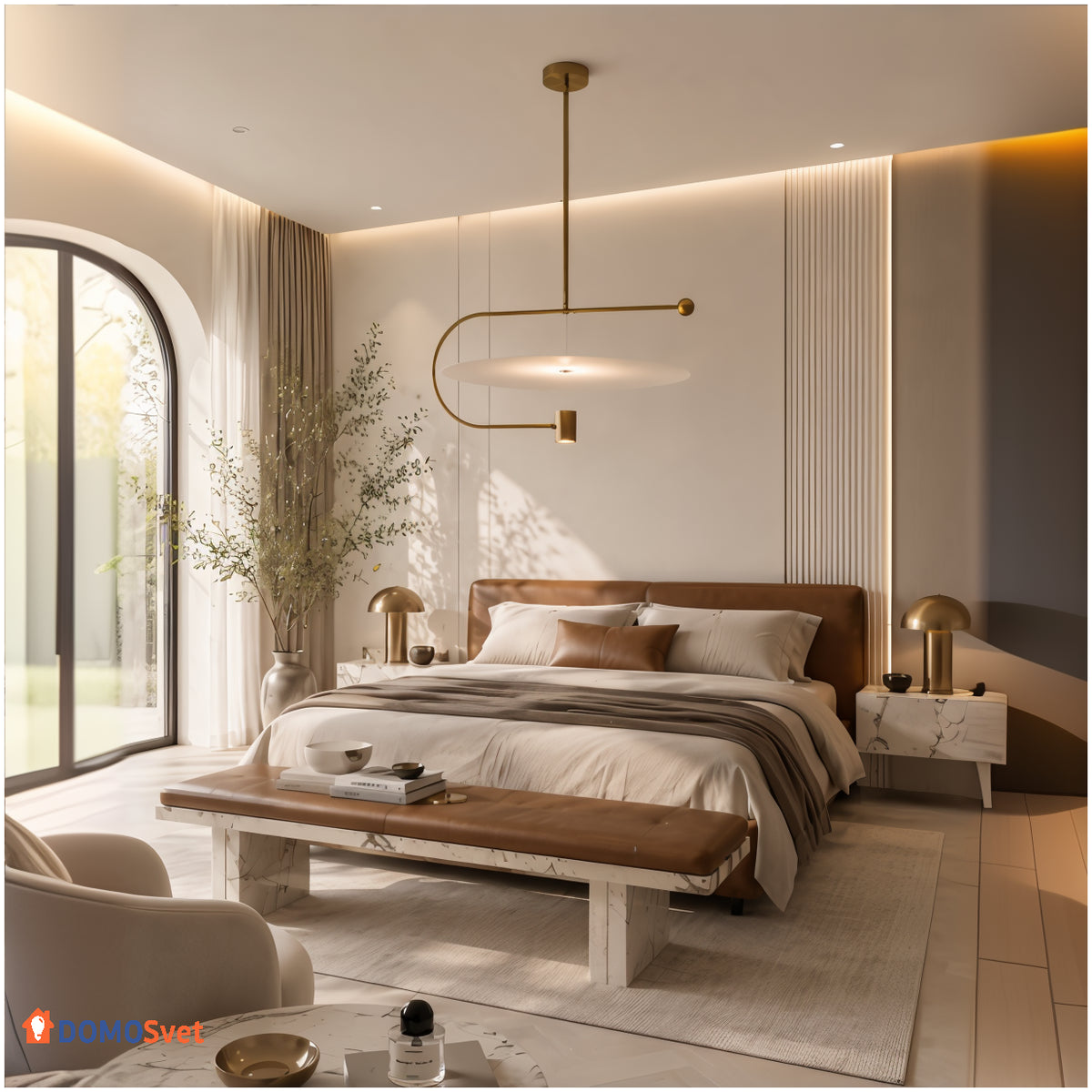 Люстра Elios Balance Gold Domosvet Design 260814-249139