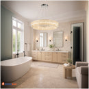 Люстра Crystal Halo Chrome Domosvet Design 260814-249151