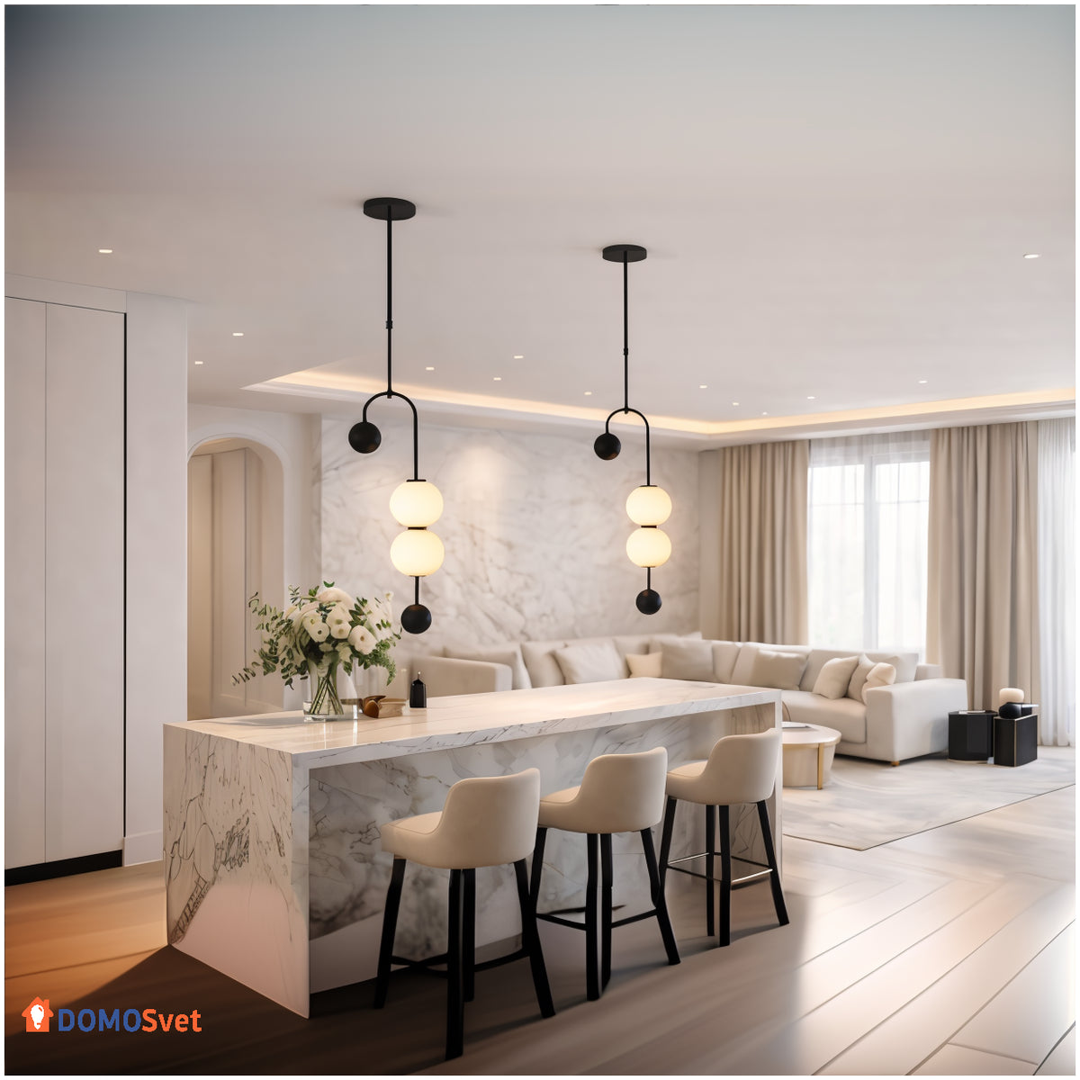 Люстра Frame 02 Domosvet Design 260814-249155