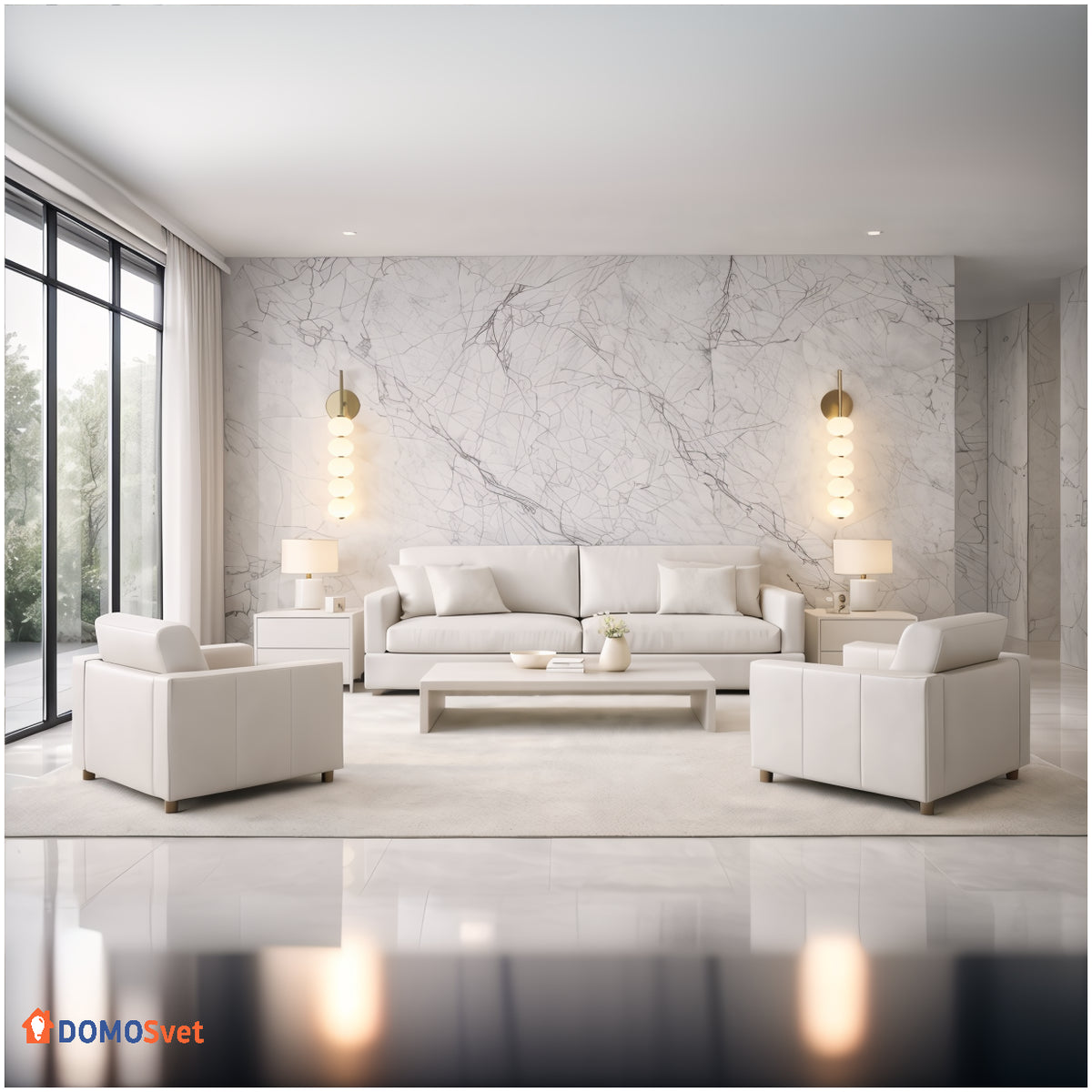 Настінний Світильник Golden Pearl Domosvet Design 260814-249163