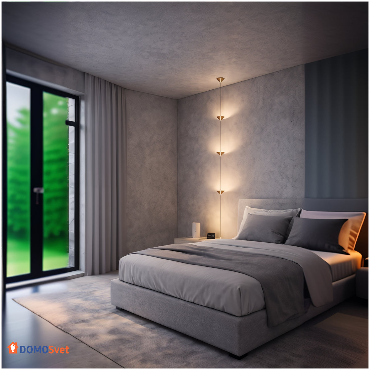 Торшер Axis Glow Domosvet Design 260814-249170