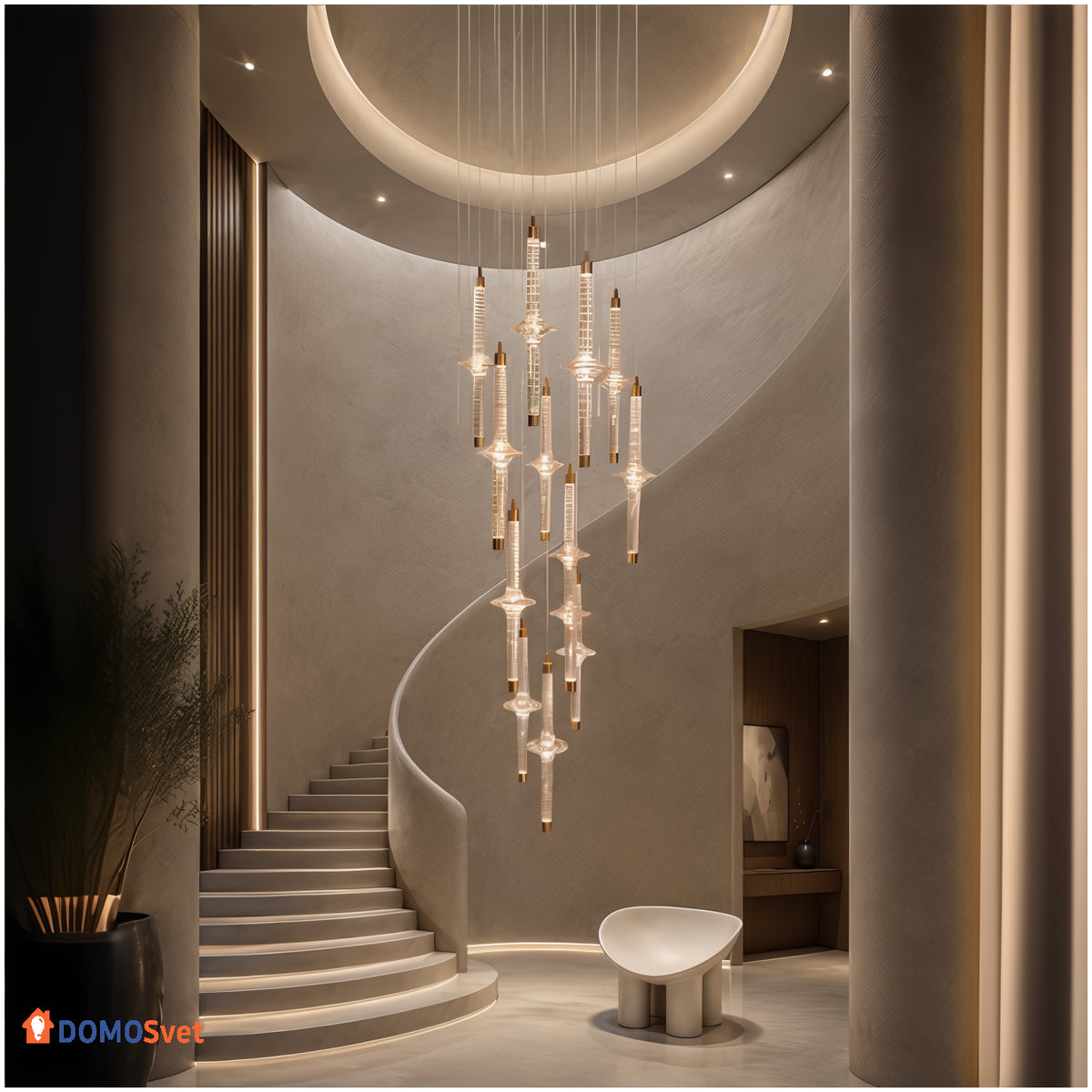 Люстра Icecle Lamp Domosvet Design 260814-249190
