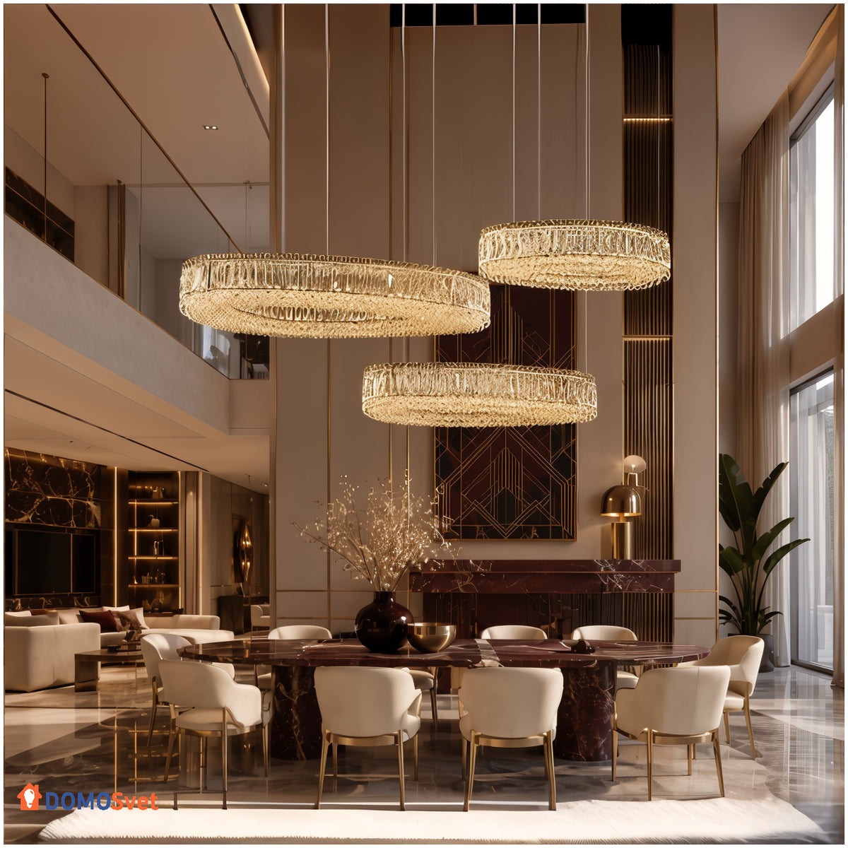Люстра Crystal Facet Domosvet Design 260814-249192
