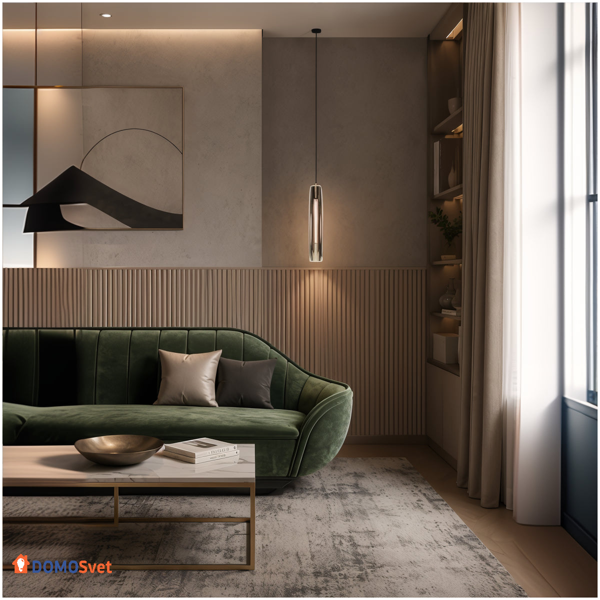 Люстра Glacia Domosvet Design 260814-249199