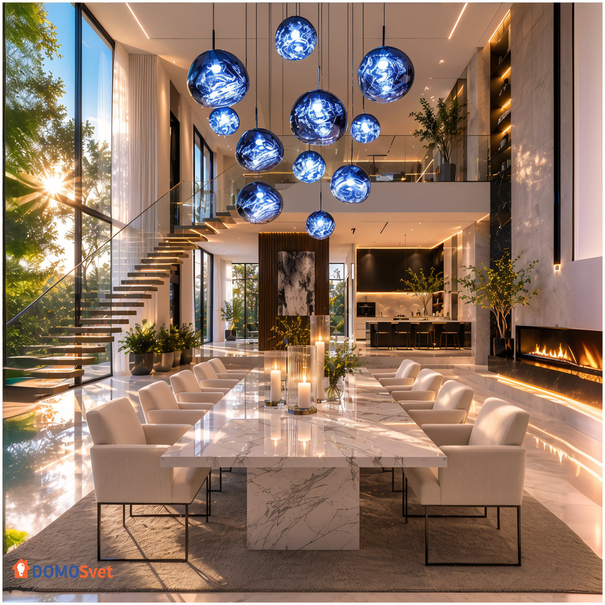 Люстра Bublu Boom Domosvet Design 260814-249213