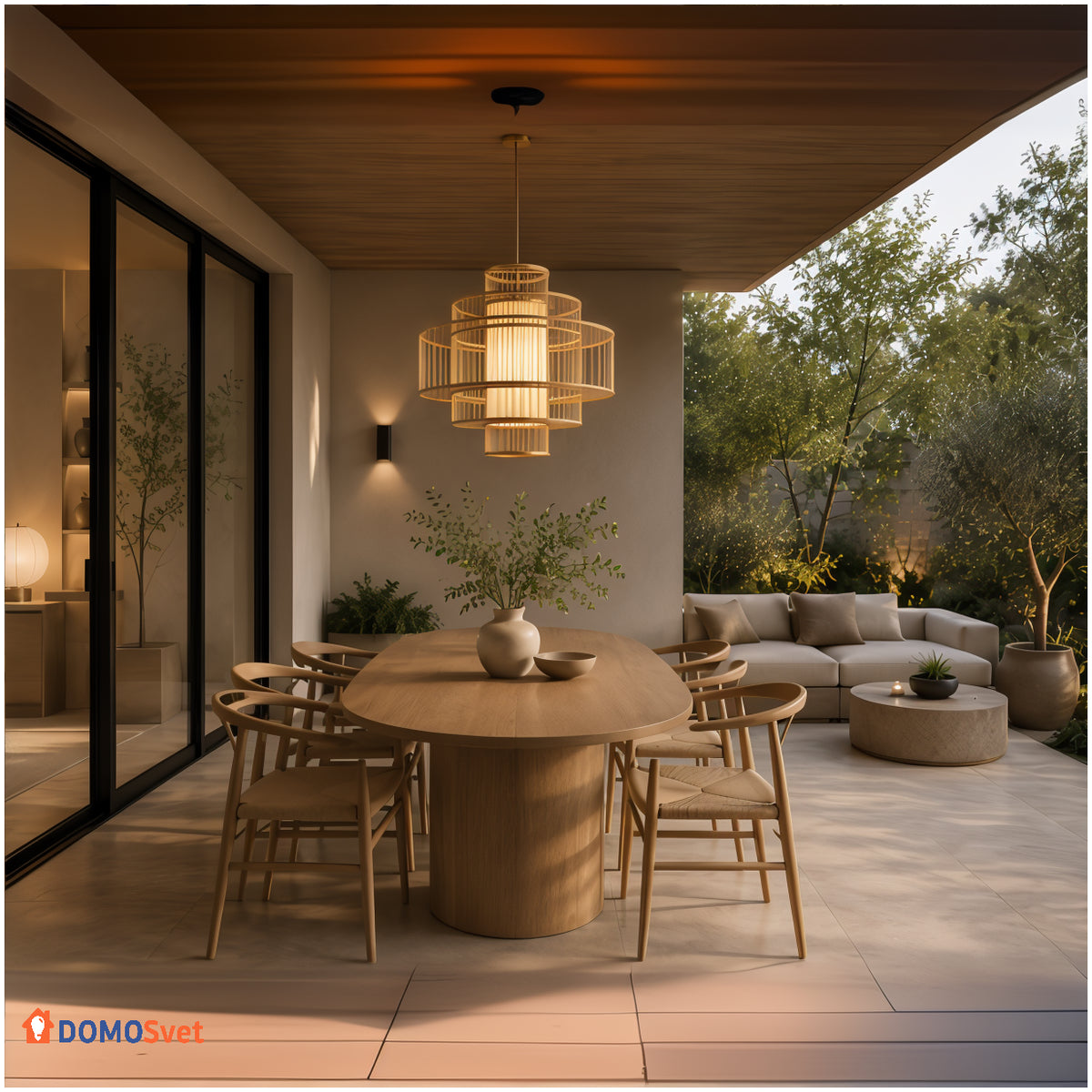 Люстра Maison Wood Domosvet Design 260814-249215
