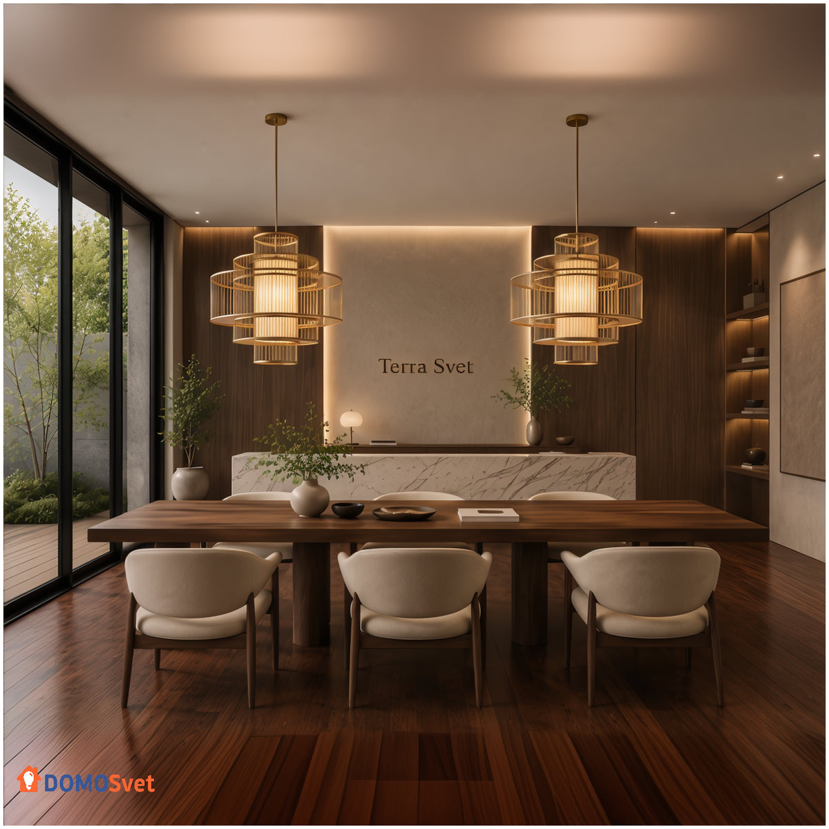 Люстра Maison Wood Domosvet Design 260814-249253