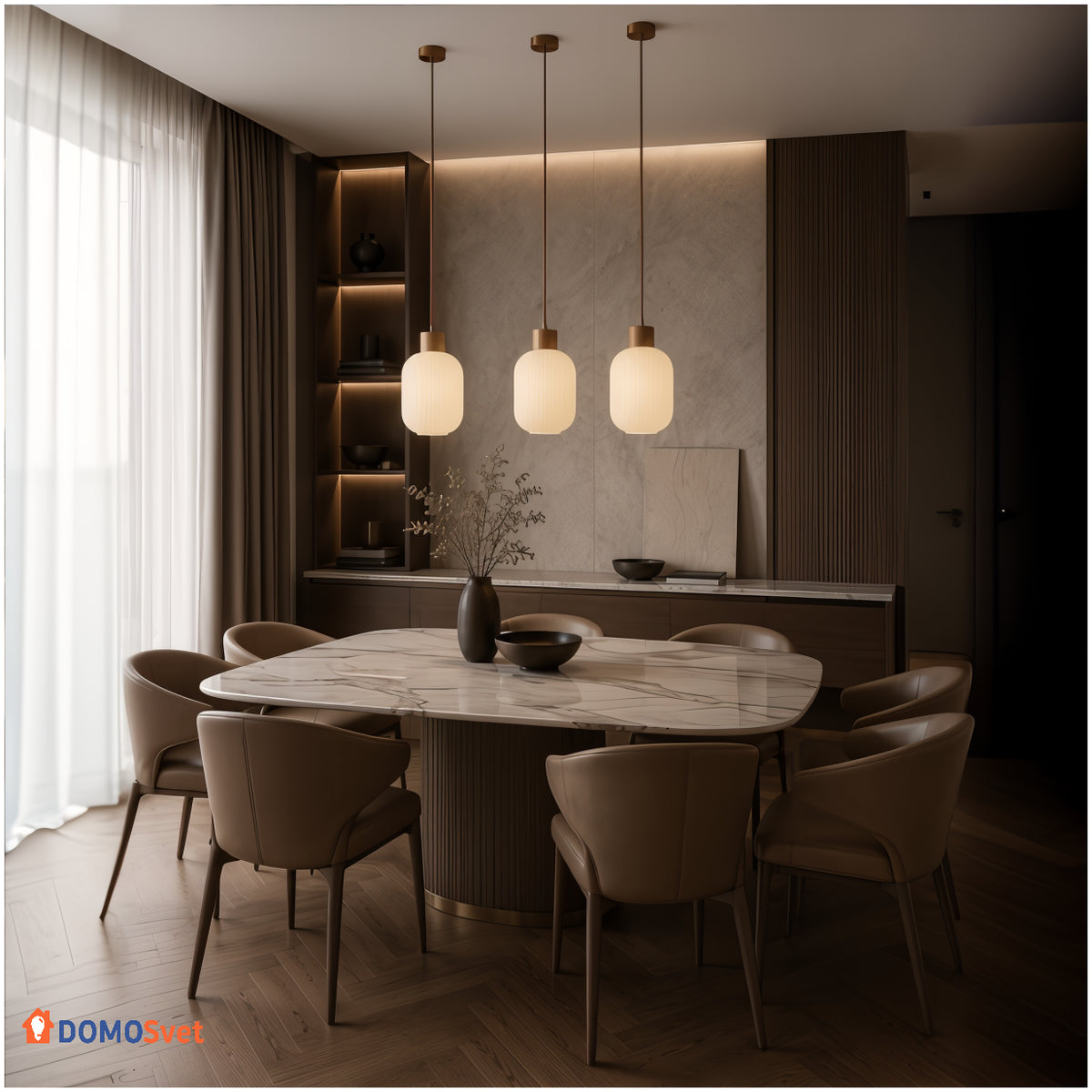Люстра Puff Light Domosvet Design 260814-249255
