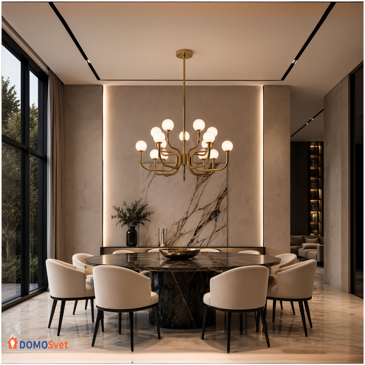 Люстра Grand Bollo Domosvet Design 260814-249274