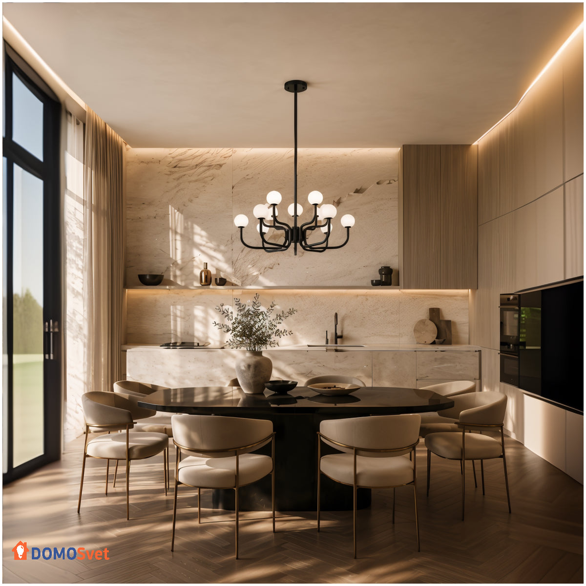 Люстра Grand Bollo Domosvet Design 260814-249299