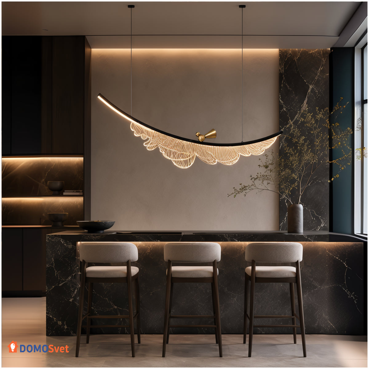 Люстра Maison Lumi Domosvet Design 260814-249405