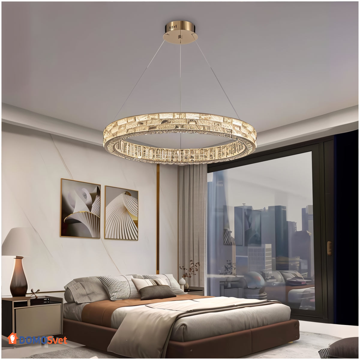 Люстра Luri Led Crystal Domosvet Design 260814-249407