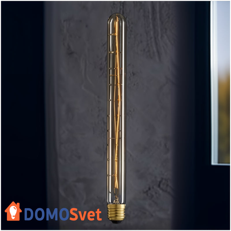 Лампа Edison T30 300mm Диммована Domosvet Design 21053-34855