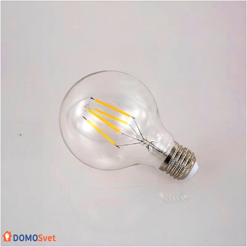 Лампа Едісона Led, G80 4w 2200k Диммована Domosvet Design 21053-35429