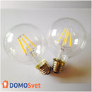 Лампа Едісона Led, G80 4w 2200k Диммована Domosvet Design 21053-35429