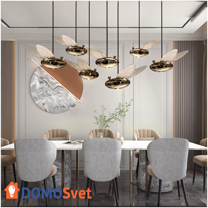 Люстра Wasp Led Lamp Domosvet Design 211014-37391