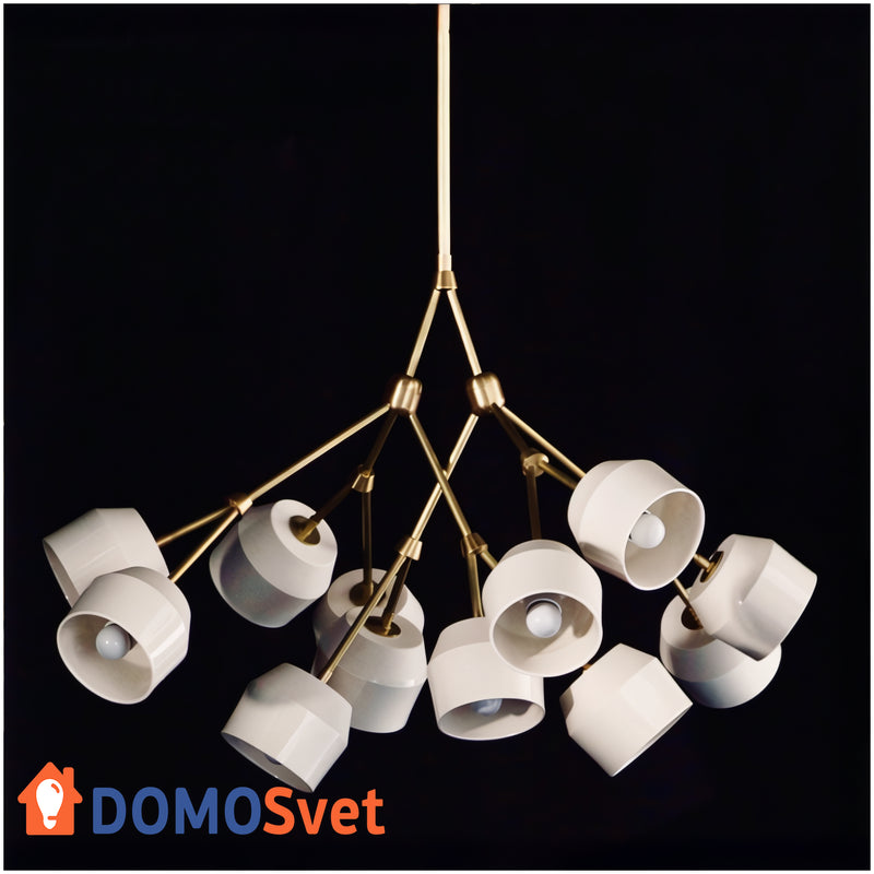 Люстра Noeud Blanc Domosvet Design 211014-37507