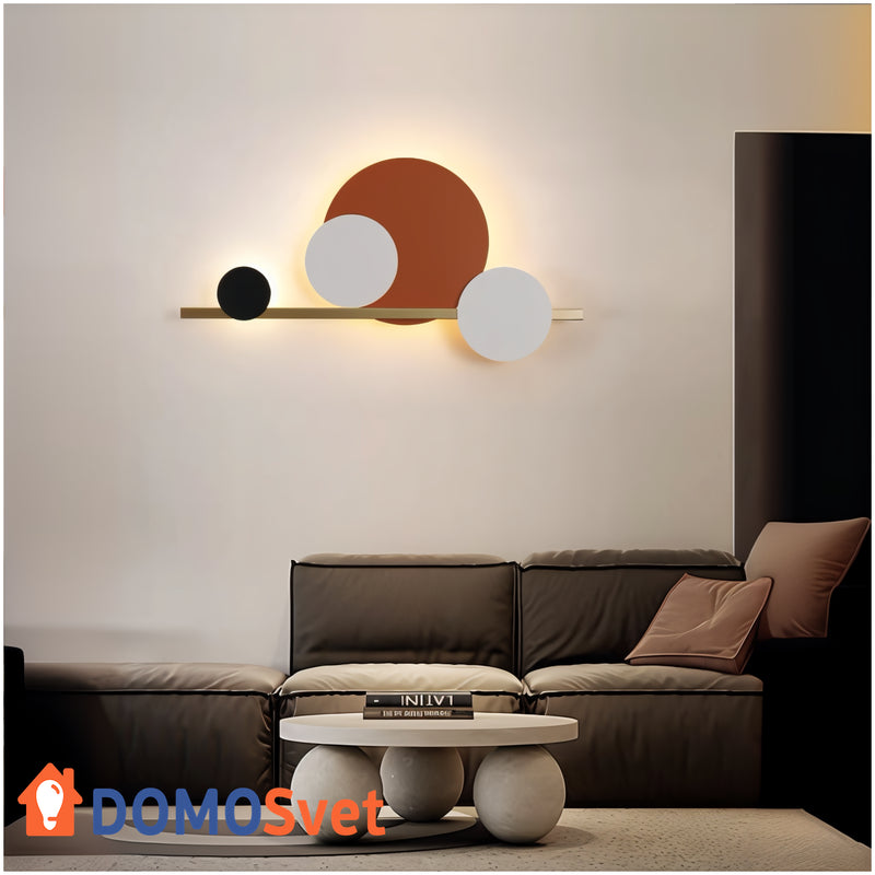 Настінні Світильники Figure Circles Lamp Domosvet Design 220814-44484