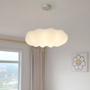 Підвісна дитяча люстра біла хмара D-45 см 72W 3000K-6000K White Cloud baby 240158-100002986