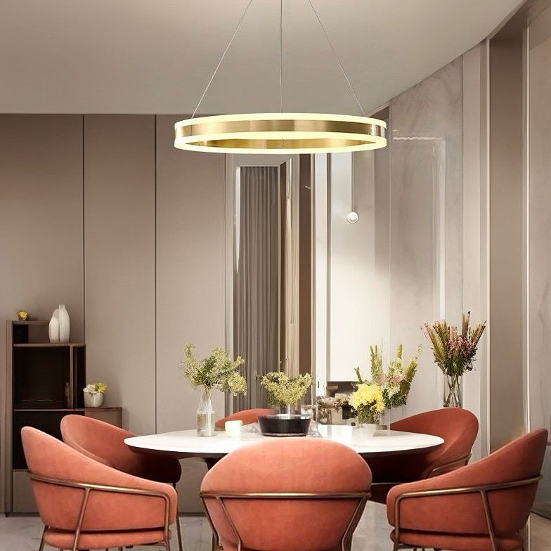 Підвісні світильники Rimmy Led 37 D-60 cm / D-80 cm / D-100 cm Gold 240722-100003452