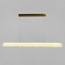 Підвісна люстра біла з імітацією мармуру L-100 cm / L-120 cm / L-150 cm Led White Marble 251018-100006438