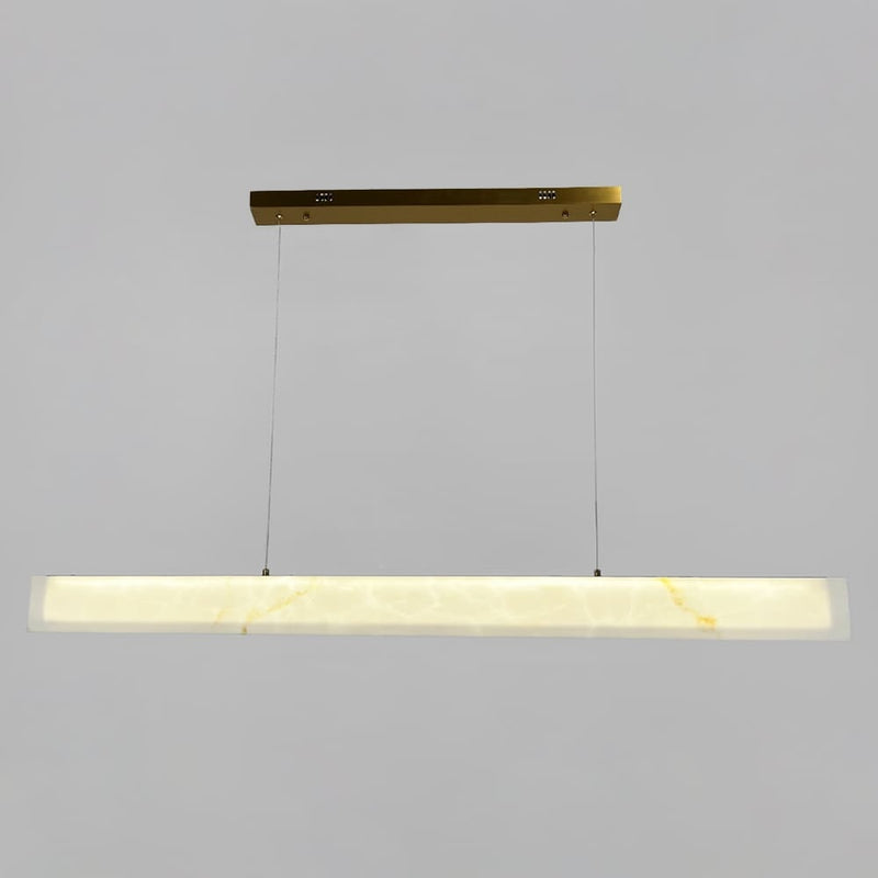 Підвісна люстра біла з імітацією мармуру L-100 cm / L-120 cm / L-150 cm Led White Marble 251018-100006438