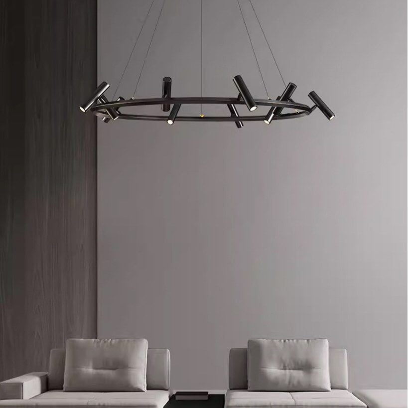 Підвісний світильник Люстра Pointer 4000K Black D-60 Led 18W / D-80 Led 28W / D-90 Led 35W 240518-100003307
