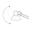 Настільна лампа чорна регулююча L-33.5 cm E27 Black Lamp 251064-100006370