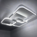 Стельова люстра білий з пультом L-76 cm H-16 cm Led 130W 3000-6000K White Arka lamp 251174-100006636