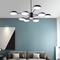 Люстра сіра з чорним D-70 cm Led H-40 cm 62W / 90W Супутник Black+Grey Orbit Lamp 6 ламп та 8 ламп 231058-100002638