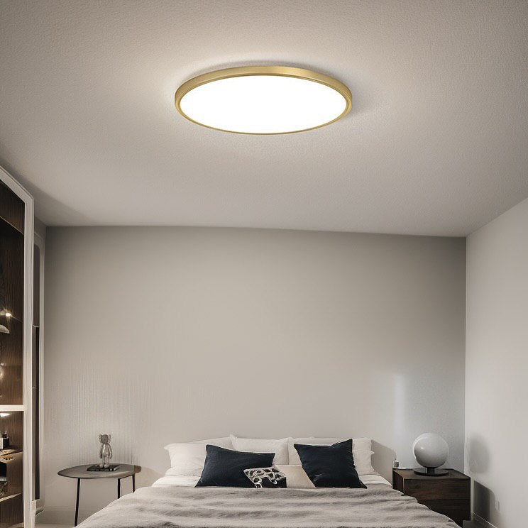 Стельові світильники Ceiling Ultra slim H25 3000K 4000K 6000K  D300 Led 18W / D400 Led 24W / D500 Led 36W Gold 241258-100003992