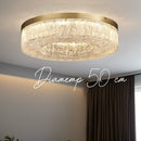 Стельові світильники Crystals circle H50 D500 Led 72W / D600 Led 96W D800 Led 120W Gold 250219-100004128