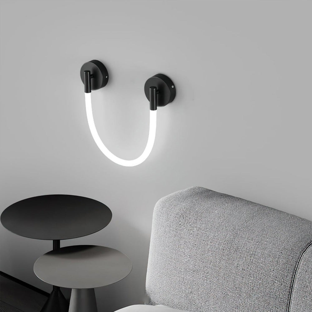 Настінні світильники Rope neon L550 Led 5W / L750 Led 7W / L900 Led 9W 4000K Black 250118-100004042
