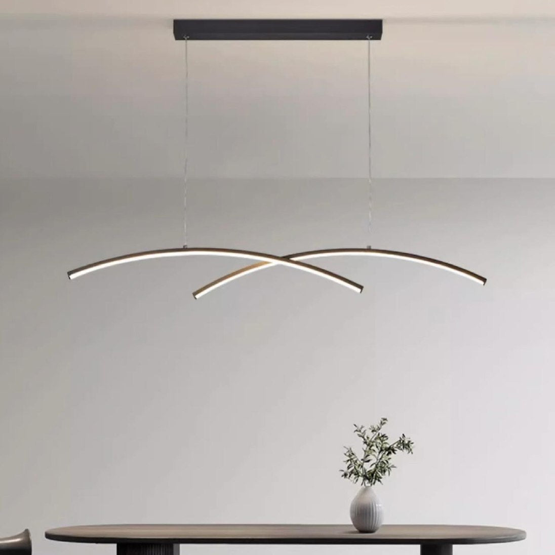 Підвісні світильники Arc 2 3000K-6000K L-100 cm Led 16W / L-120 cm Led 30W Black 240518-100003284