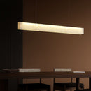 Підвісна люстра біла з імітацією мармуру L-100 cm / L-120 cm / L-150 cm Led White Marble 251018-100006438