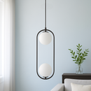 Підвісний світильник Faro Bollo D-18.5cm E14 Black 250563-100004828