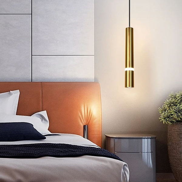 Підвіс Brass Base D-6 см Н-50-210 см Led 5W 4000K Gold / Black 231118-100002728